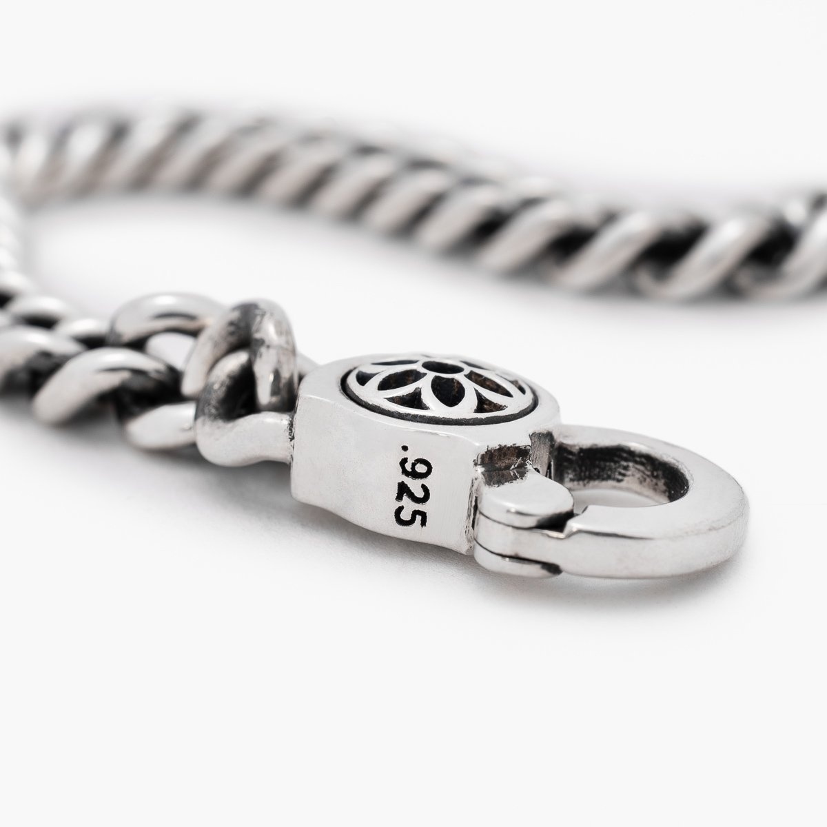 BS-CURBA GOOD ART HLYWD Curb Chain Bracelet Size A - Sterling Silver - 6