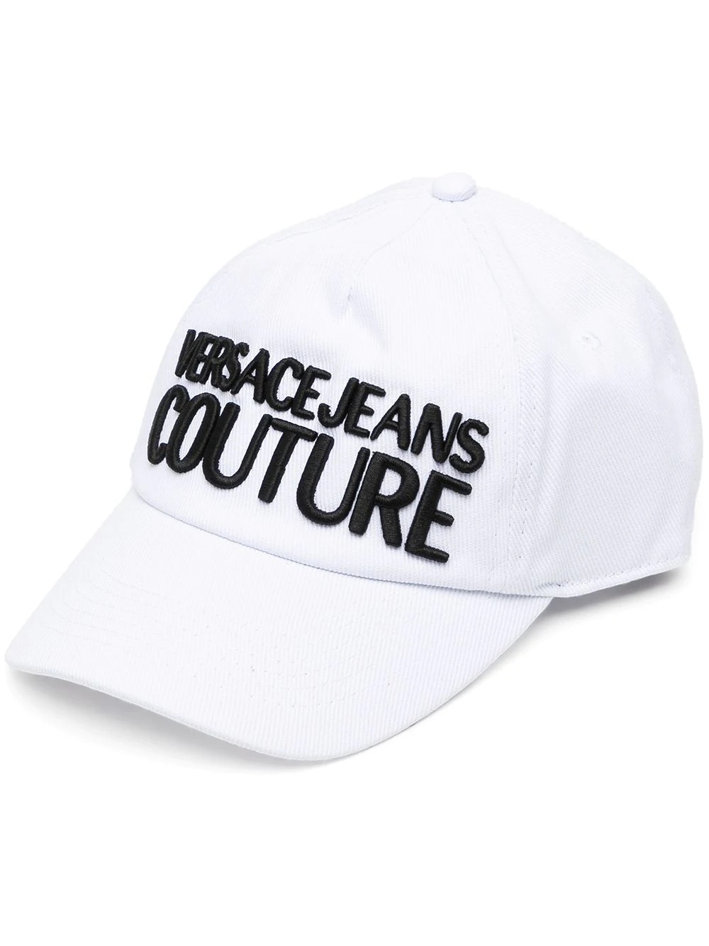 embroidered-logo baseball cap - 1