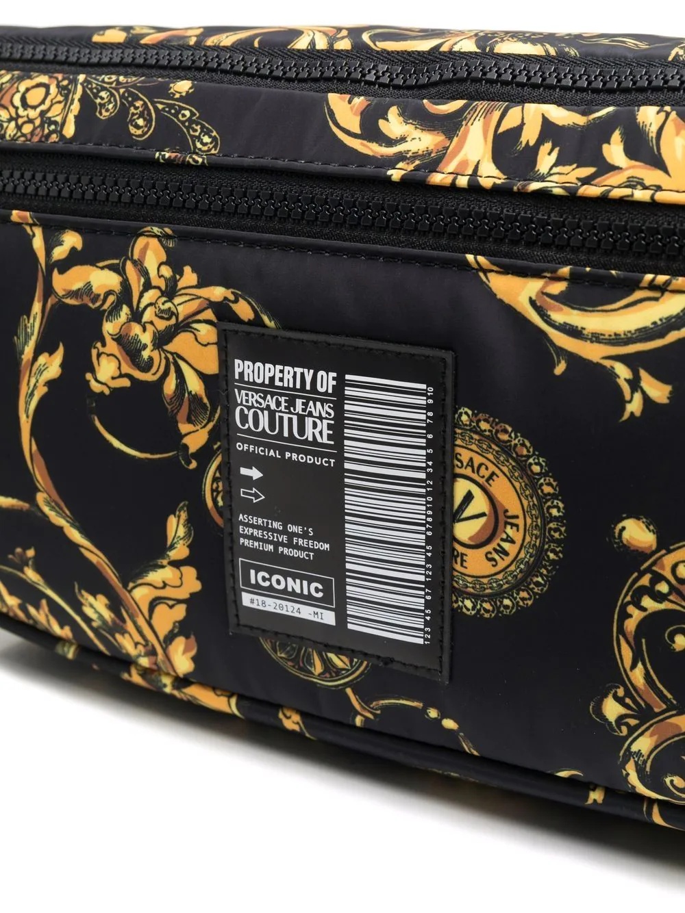 Regalia Baroque print belt bag - 4