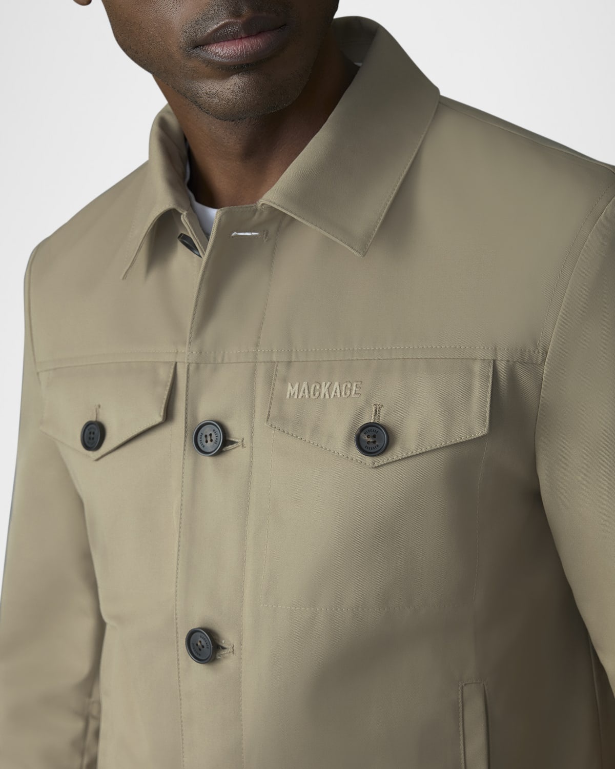 Men's NASH-CO Twill Trucker Jacket - 5