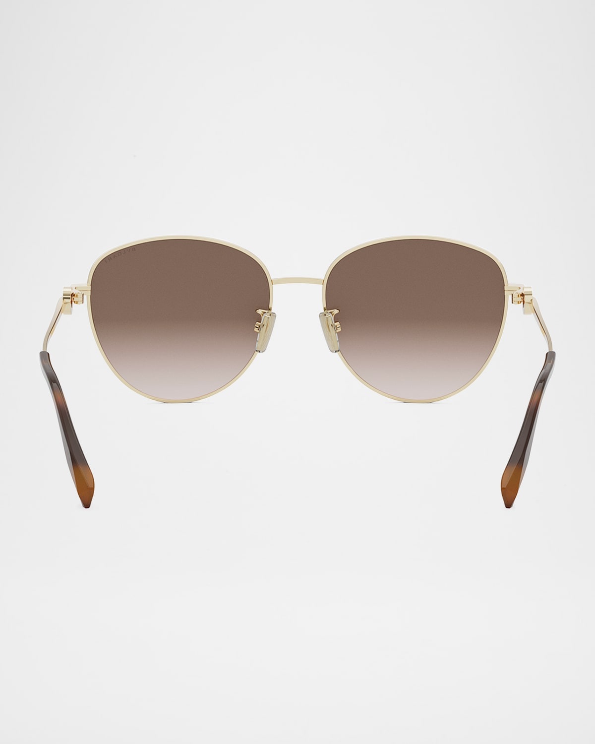 Round Metal & Nylon Sunglasses - 5