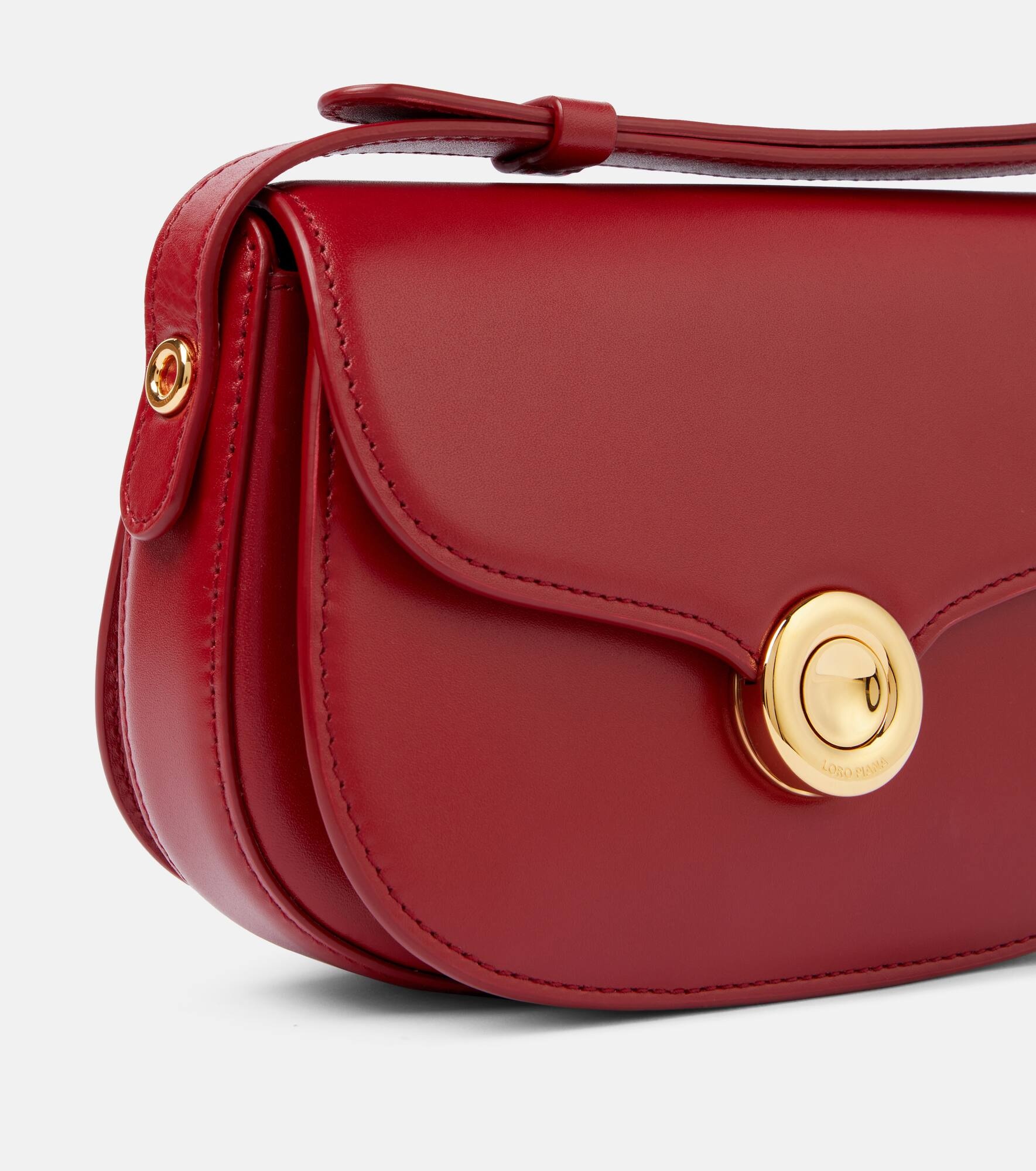 Ghiera Mini leather shoulder bag - 6