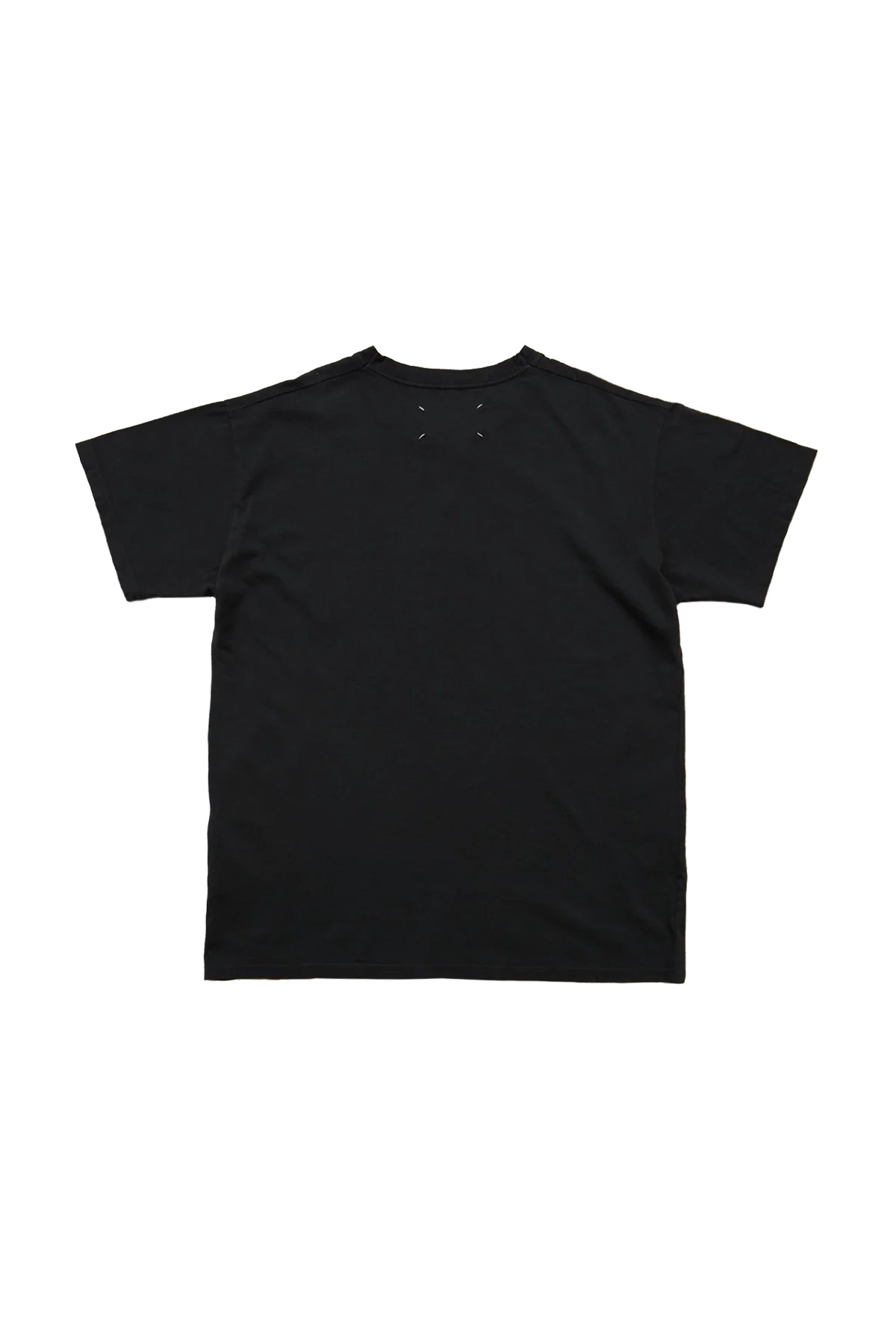 Maison Margiela Logo Stamp Tee Black - 2
