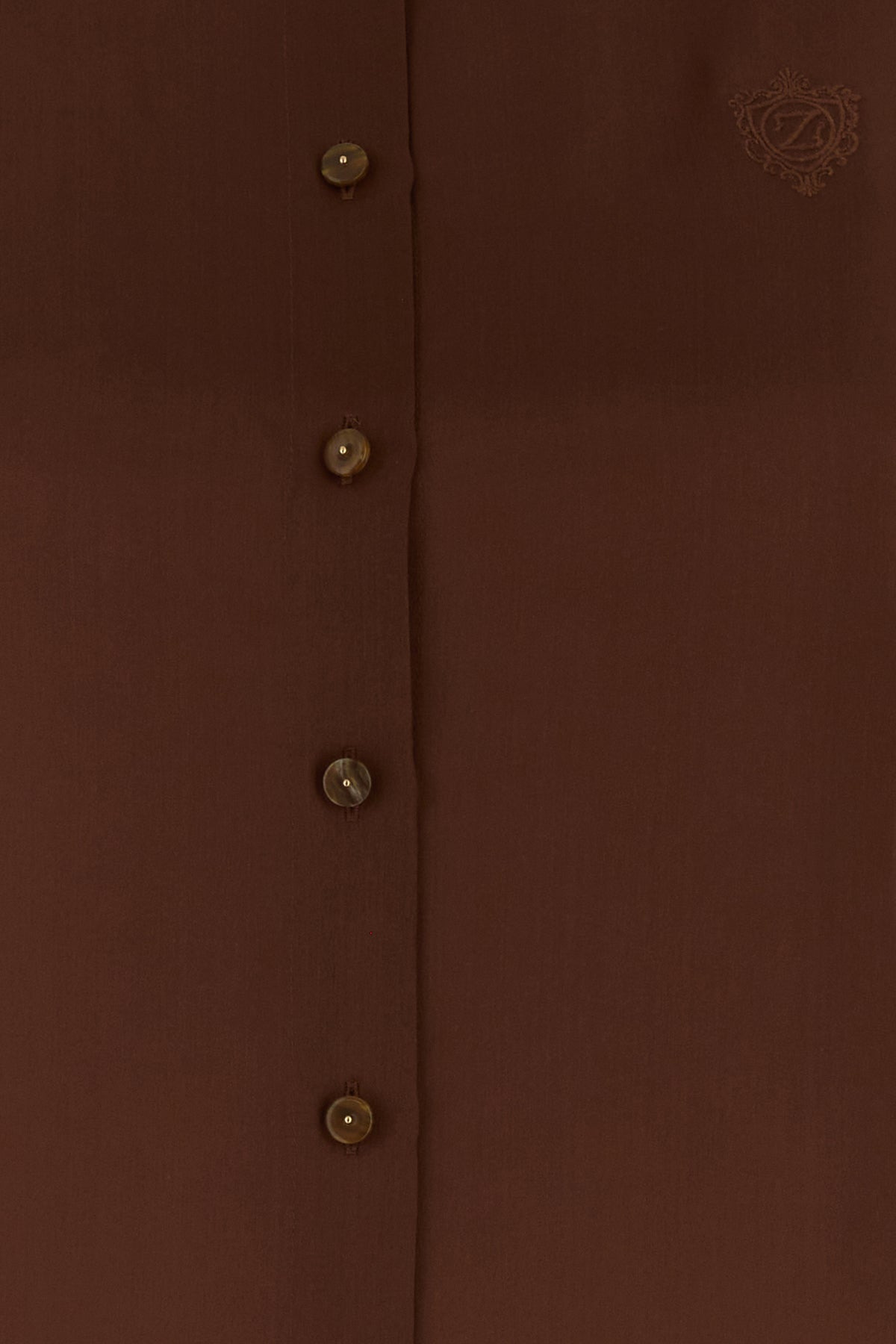 Chocolate satin Hypnotic shirt - 3