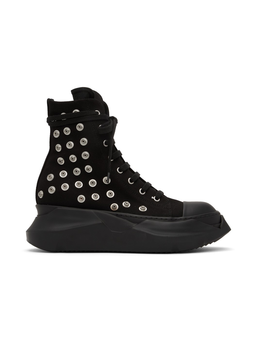 Black Rivet Sneakers - 1