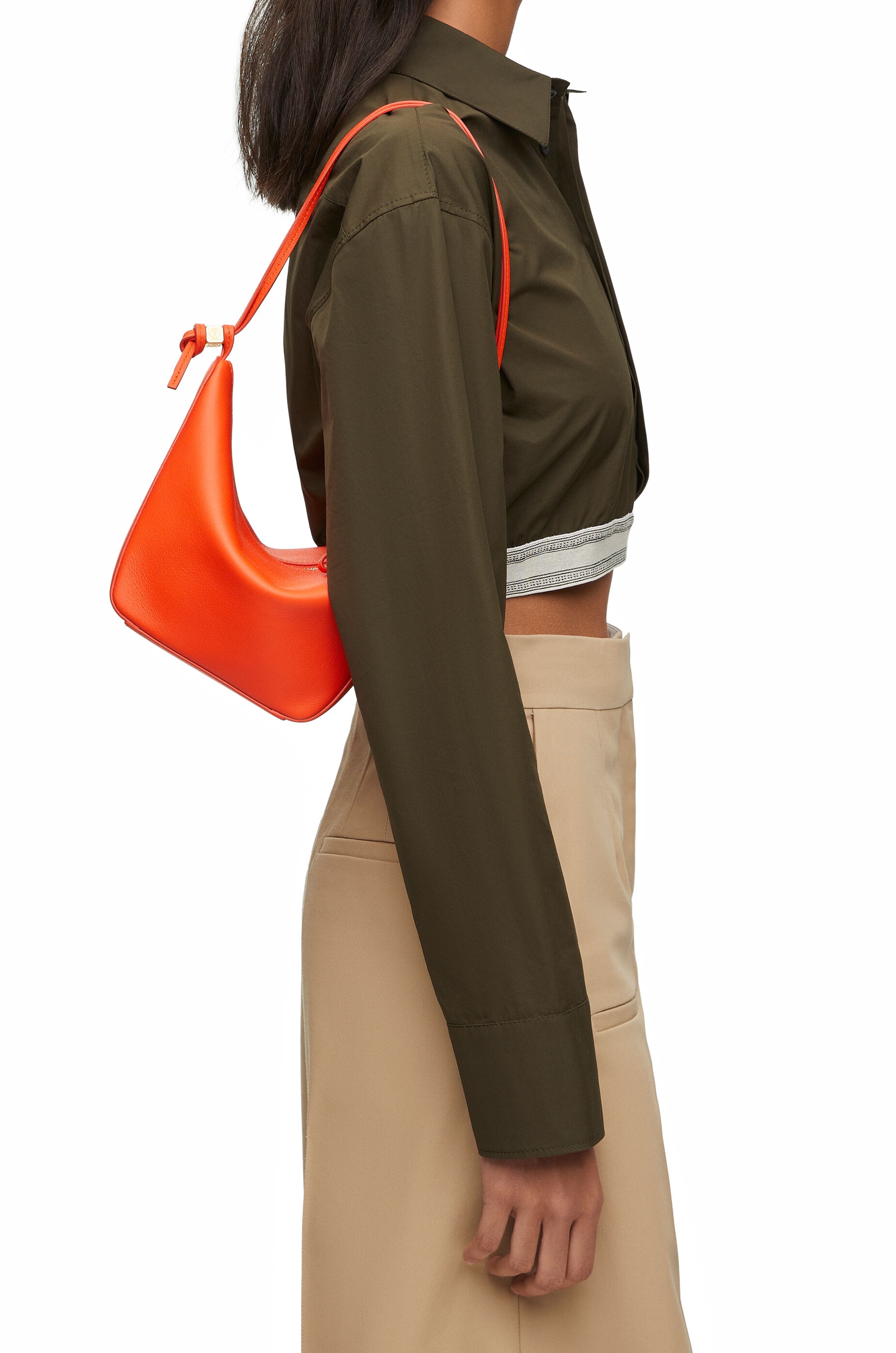 Mini Hammock Hobo bag in classic calfskin - 2