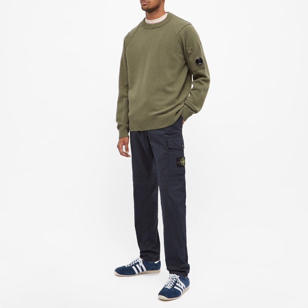 Stone Island Single Pocket Gabardine Cargo Pant - 6