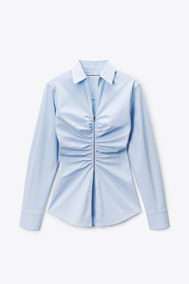Gathered Bust Shirt 1
