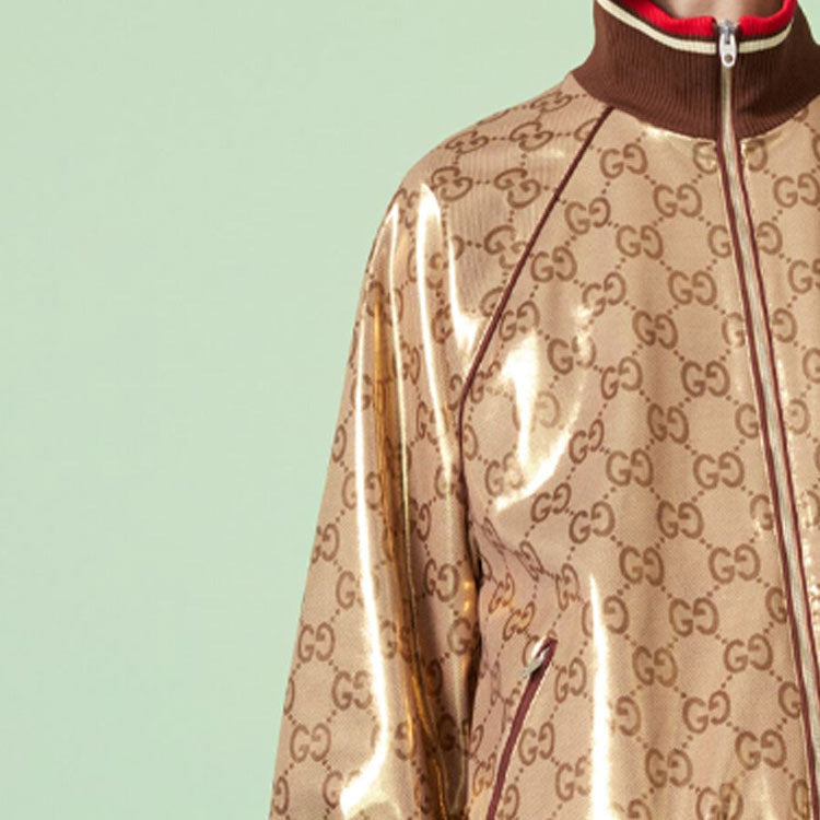 Gucci GG Technical Jersey Zip Jacket 'Gold' 737363-XJFFG-2486 - 5