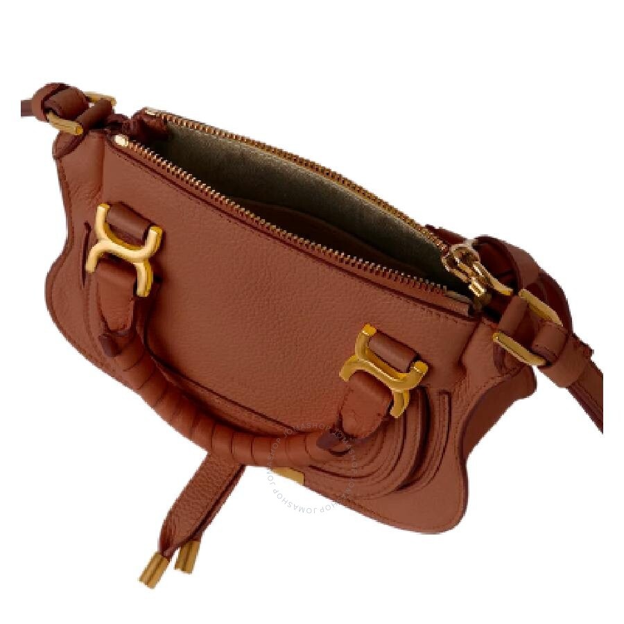 Chloe Marcie Mini Double Carry Leather Bag - 3