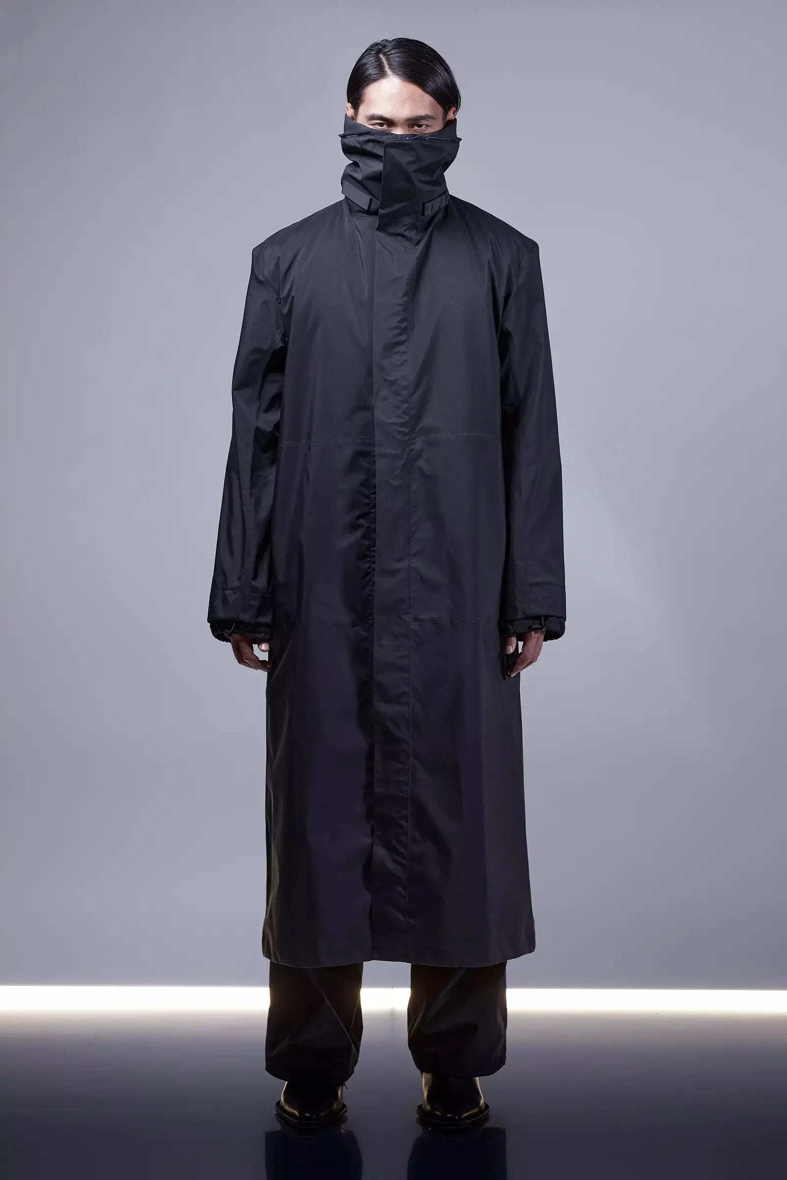 ACRONYM J122-GT 3L Gore-Tex Pro Coat Black | REVERSIBLE