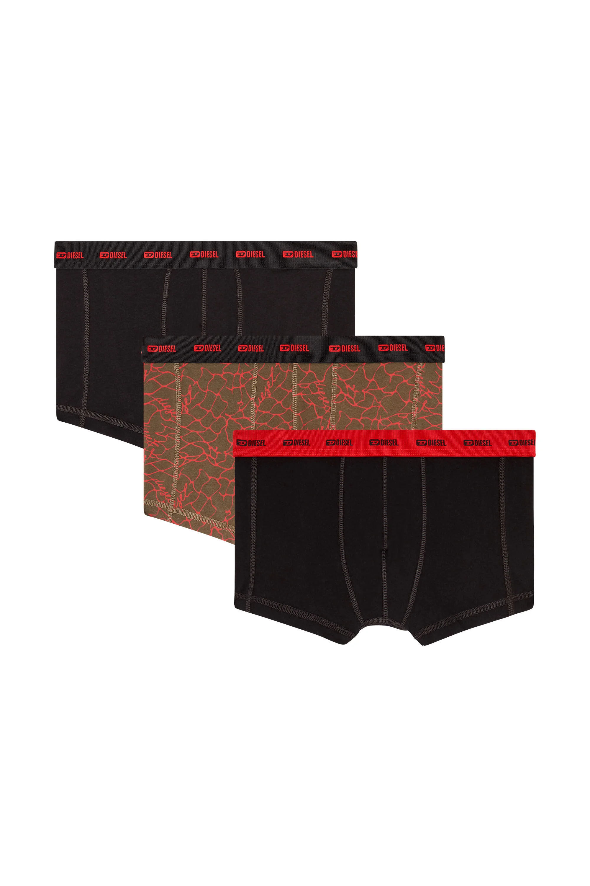 THREE-PACK OF TRUNKS WITH GRAPHIC MOTIF - 1
