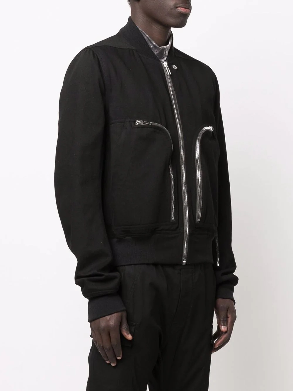 zip-front bomber jacket - 3