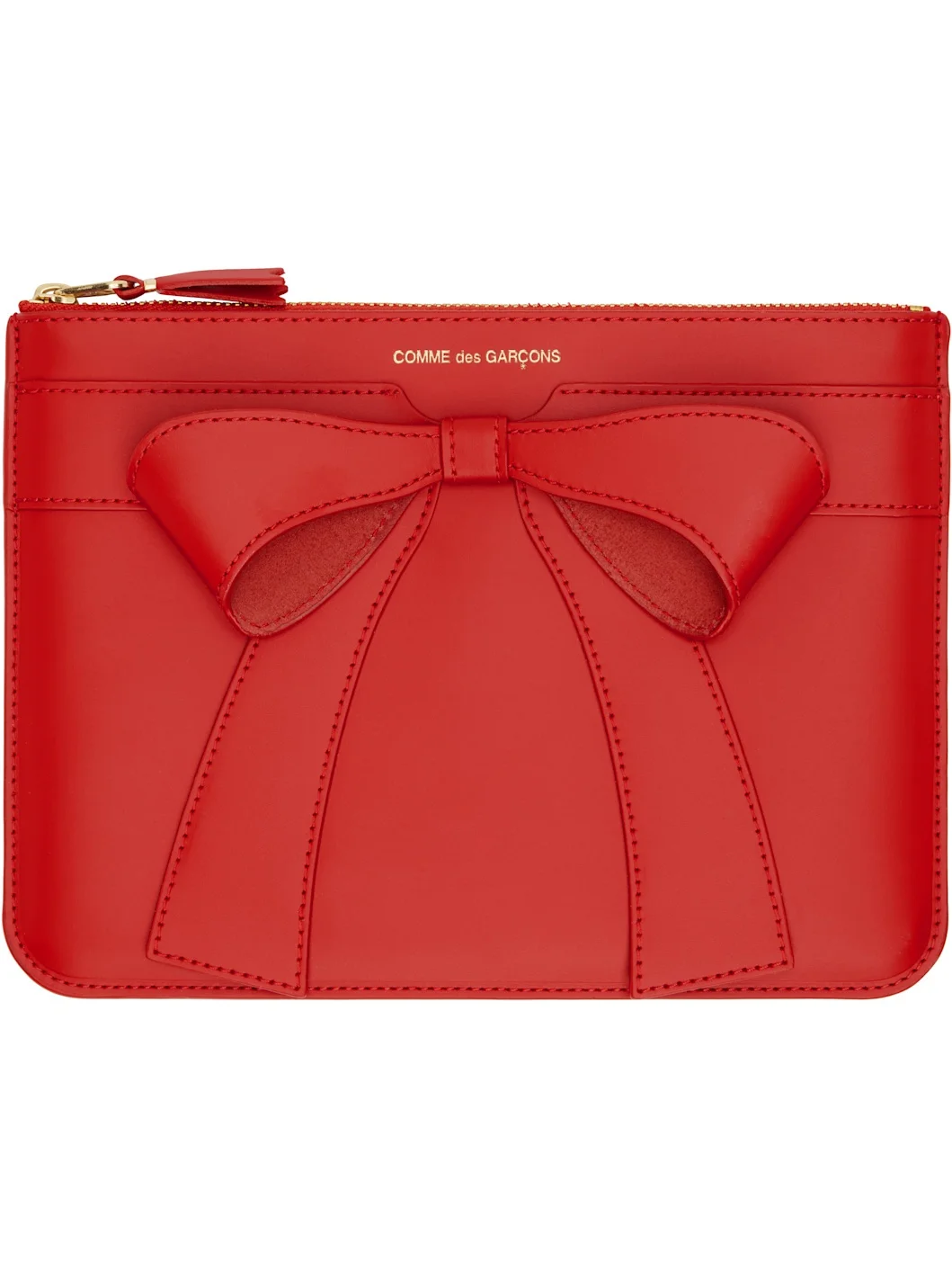 Red Big Bow Pouch - 1