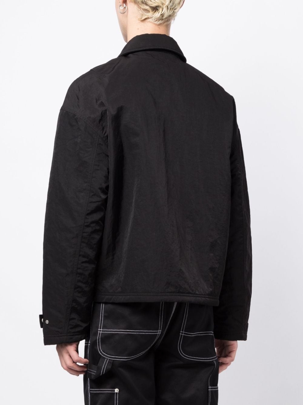 long-sleeve shirt jacket - 4