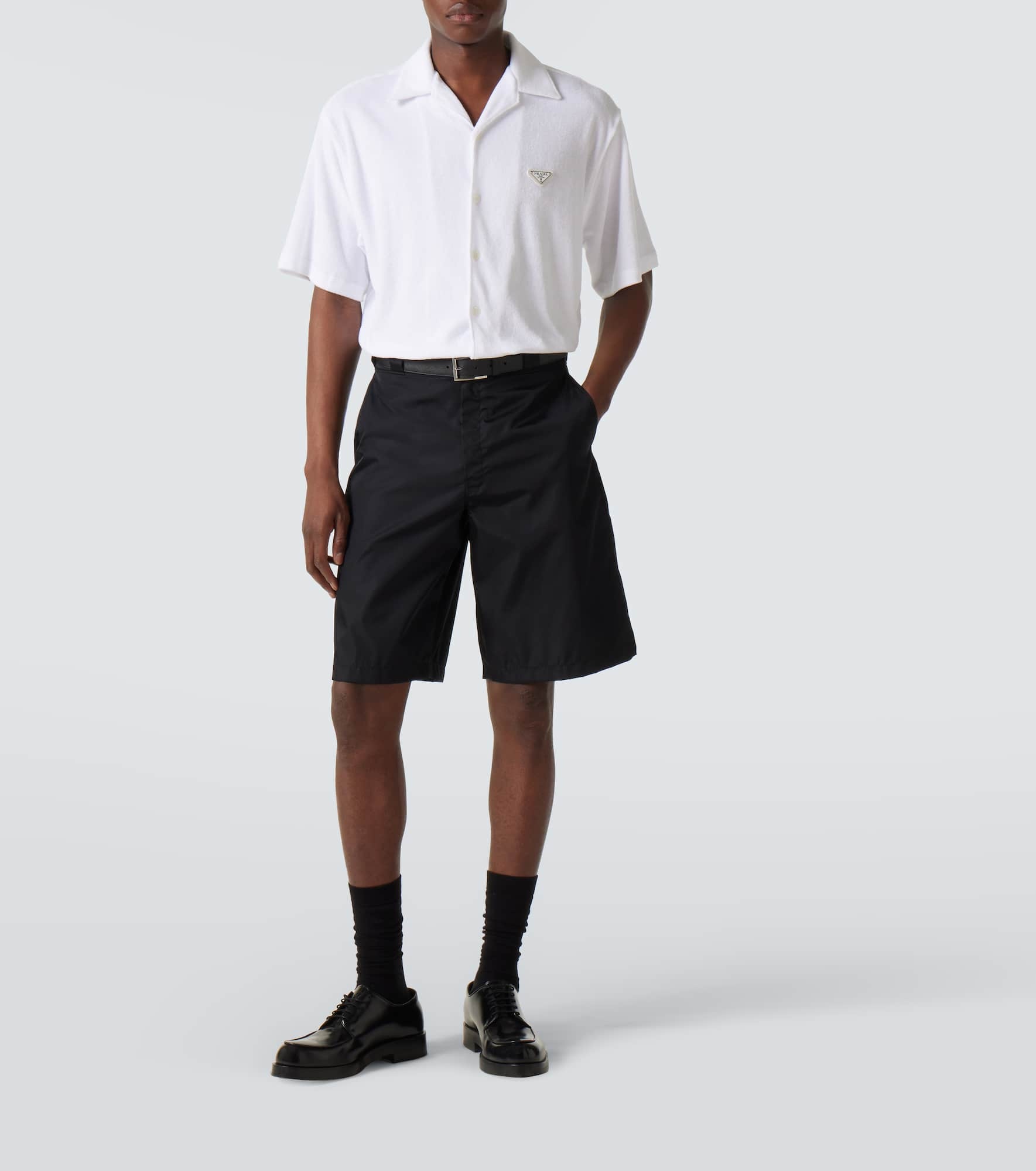 Cotton terry bowling shirt - 2