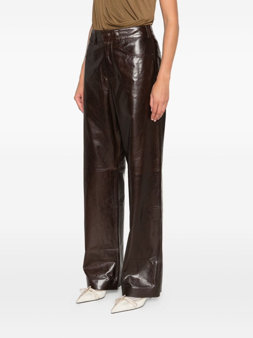 leather trousers - 3