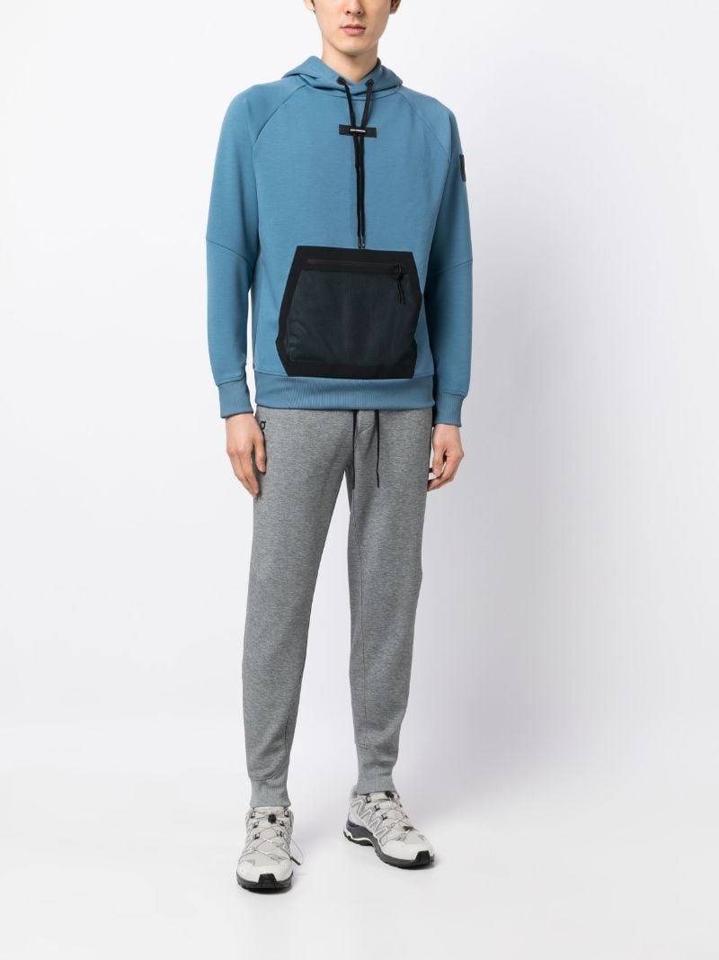logo-print drawstring track pants - 2