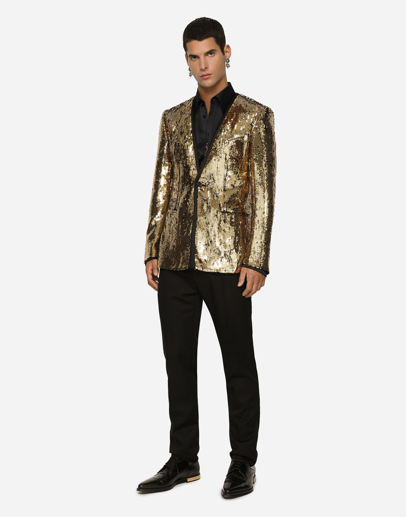 Dolce & Gabbana Sequined Sicilia-fit jacket outlook