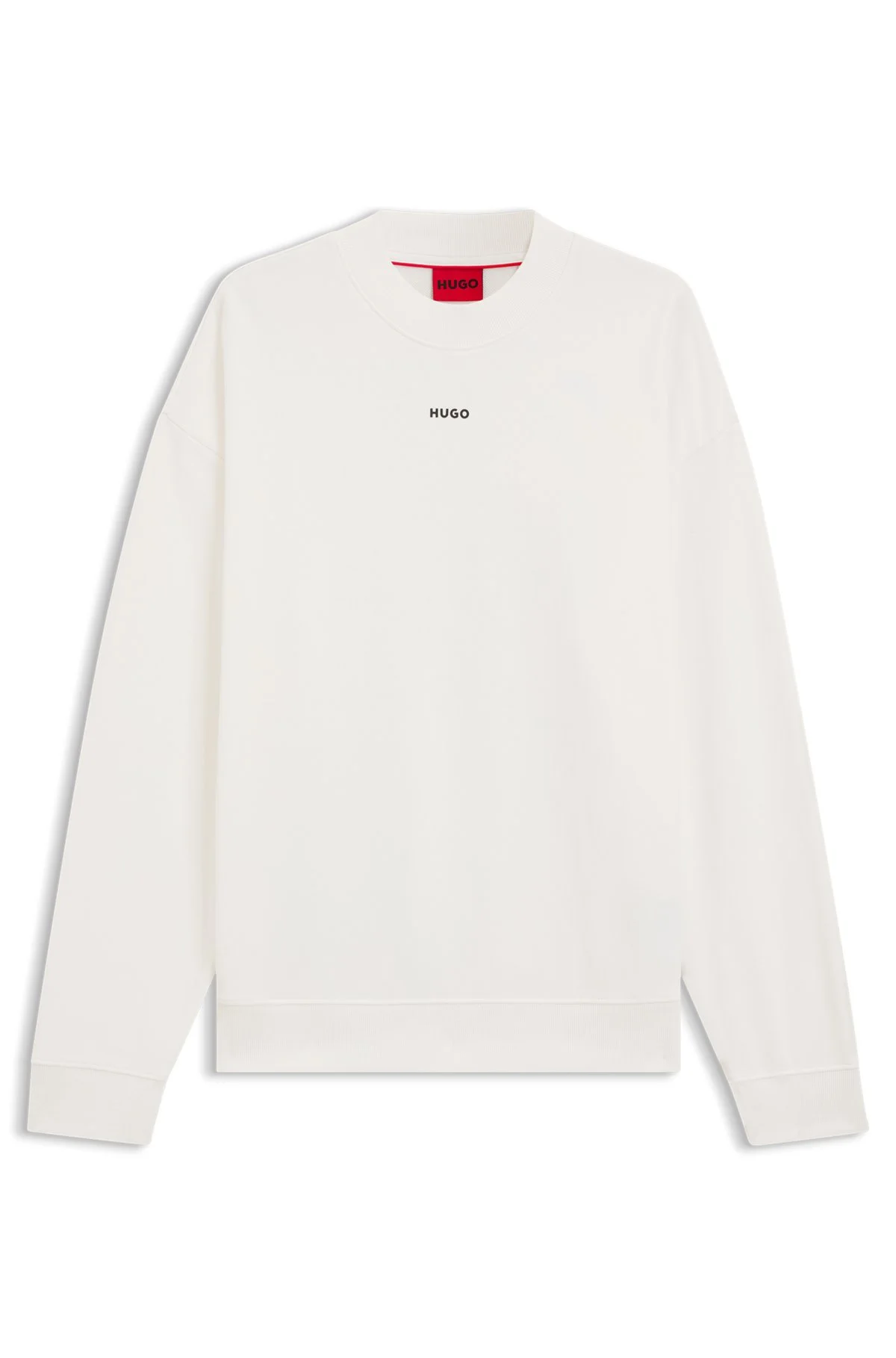 RELAXED-FIT SWEATSHIRT IN COTTON TERRY WITH LOGO PRINT - 1