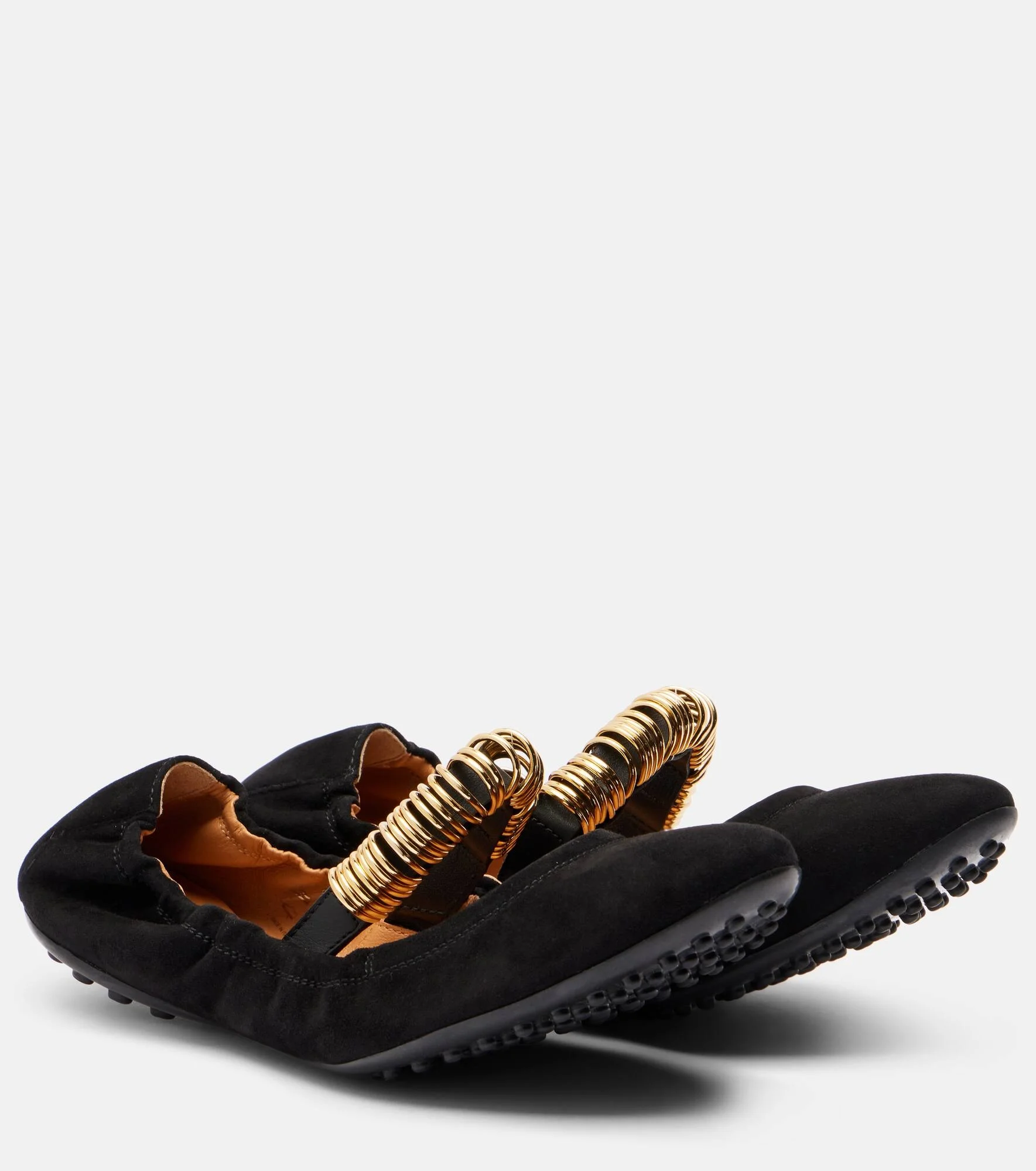 Dee suede Mary Jane flats - 1