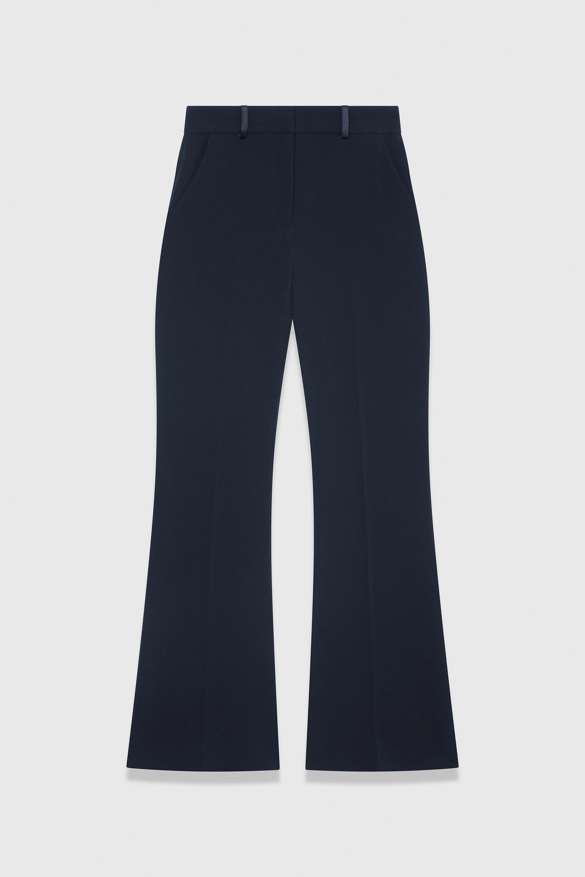 Clever Crepe Lexington Flared Trousers - 1