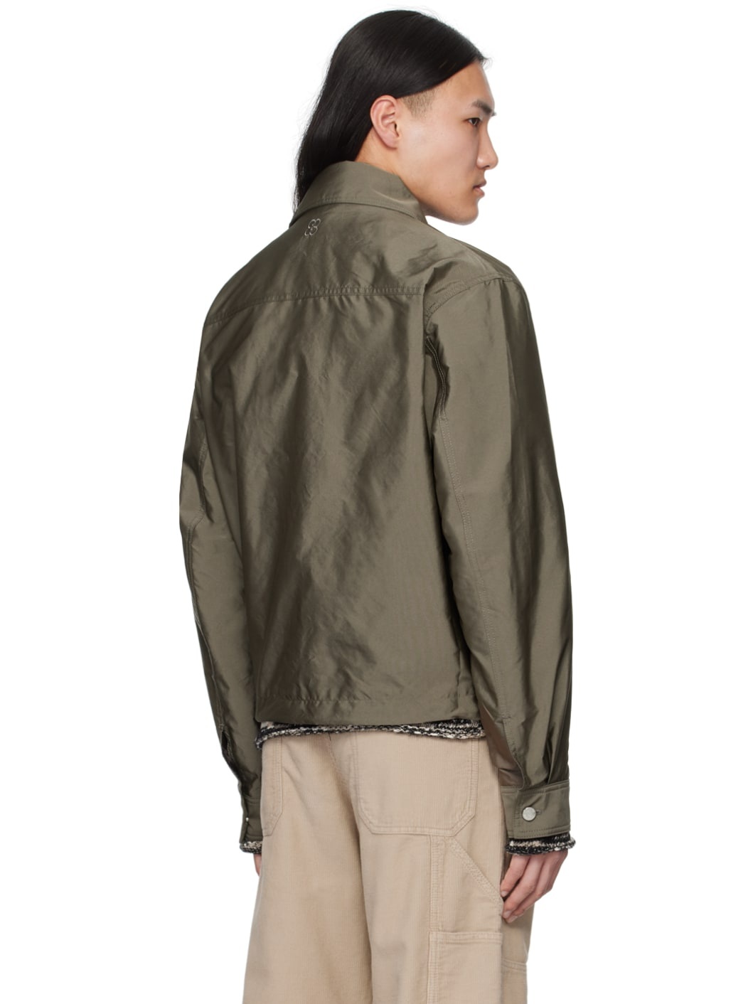 Taupe Boxy Jacket - 3