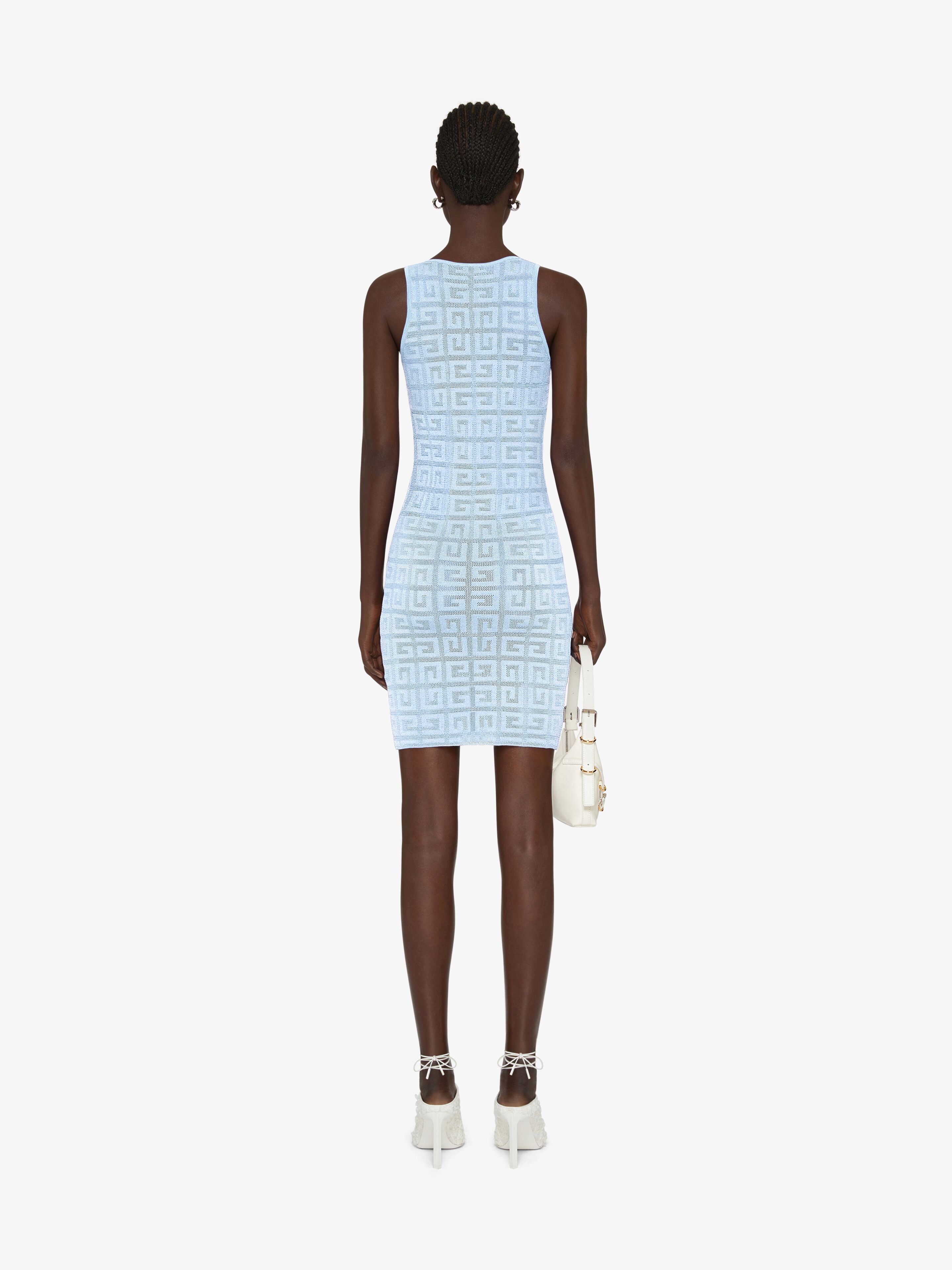 TANK TOP DRESS IN 4G JACQUARD - 4