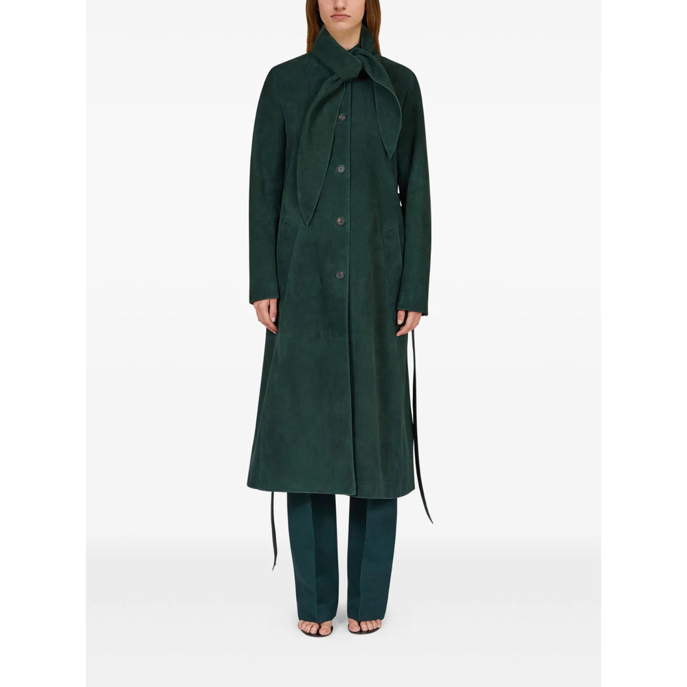 Ferragamo Green Trousers - Tailored Trousers Women - 2