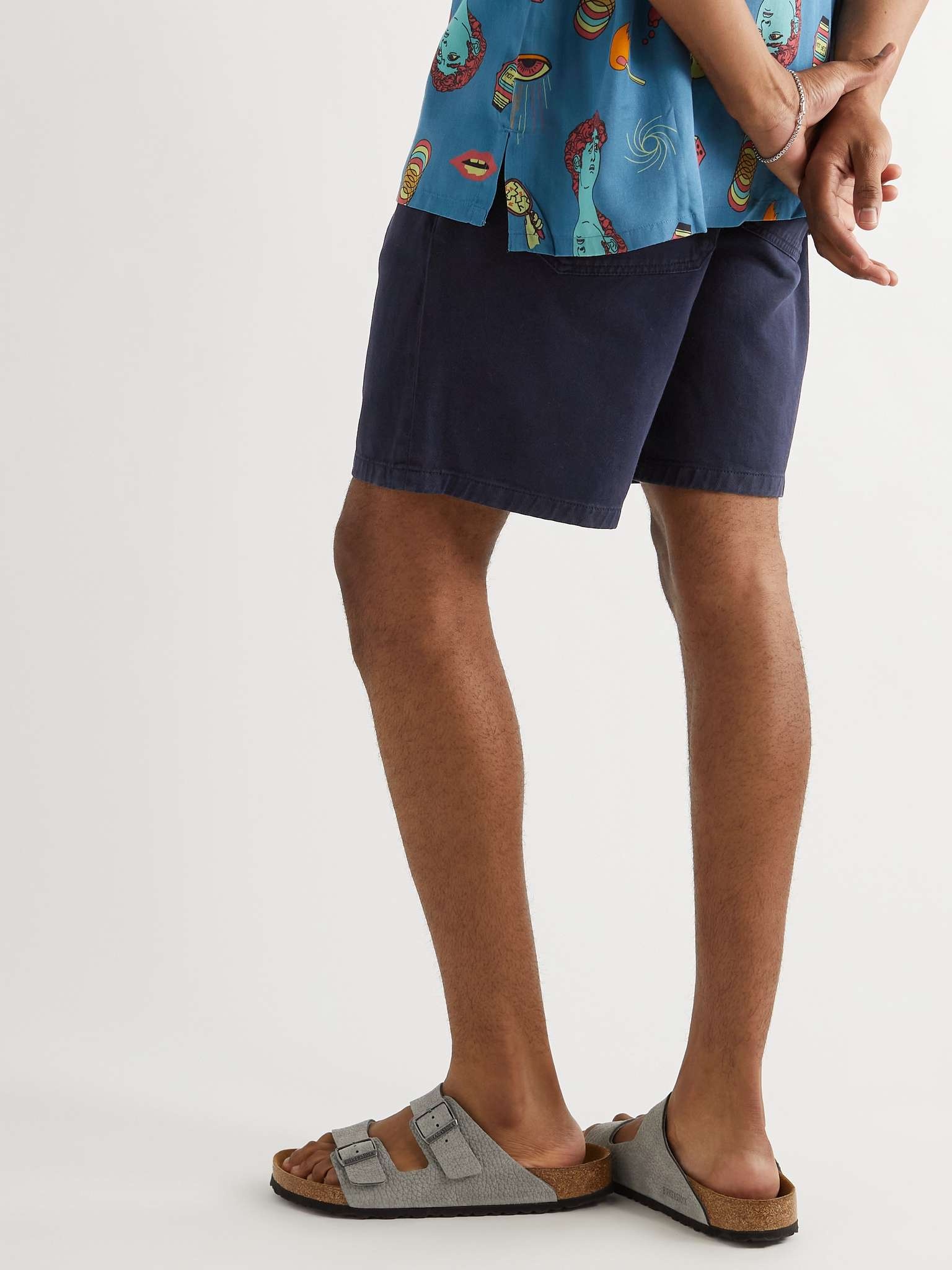 Luke Organic Cotton-Twill Shorts - 4