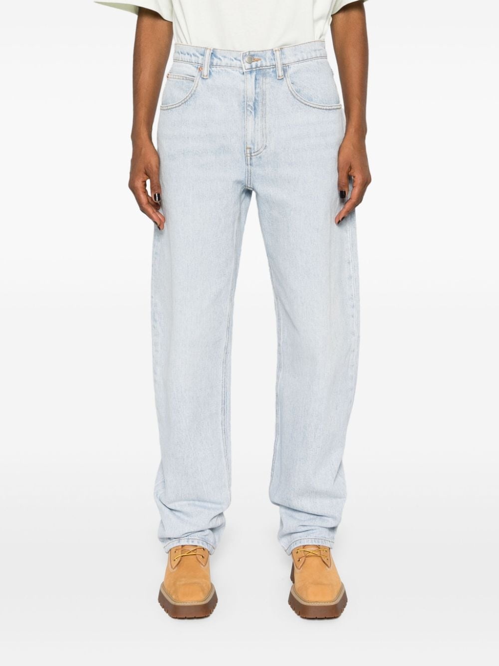 high-rise tapered jeans - 3