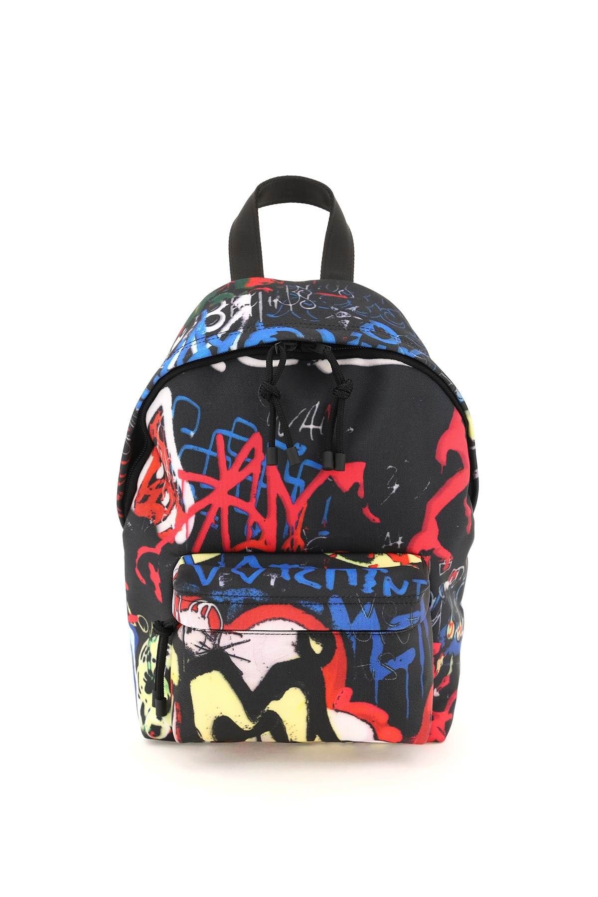 GRAFFITI PRINT MINI BACKPACK - 1