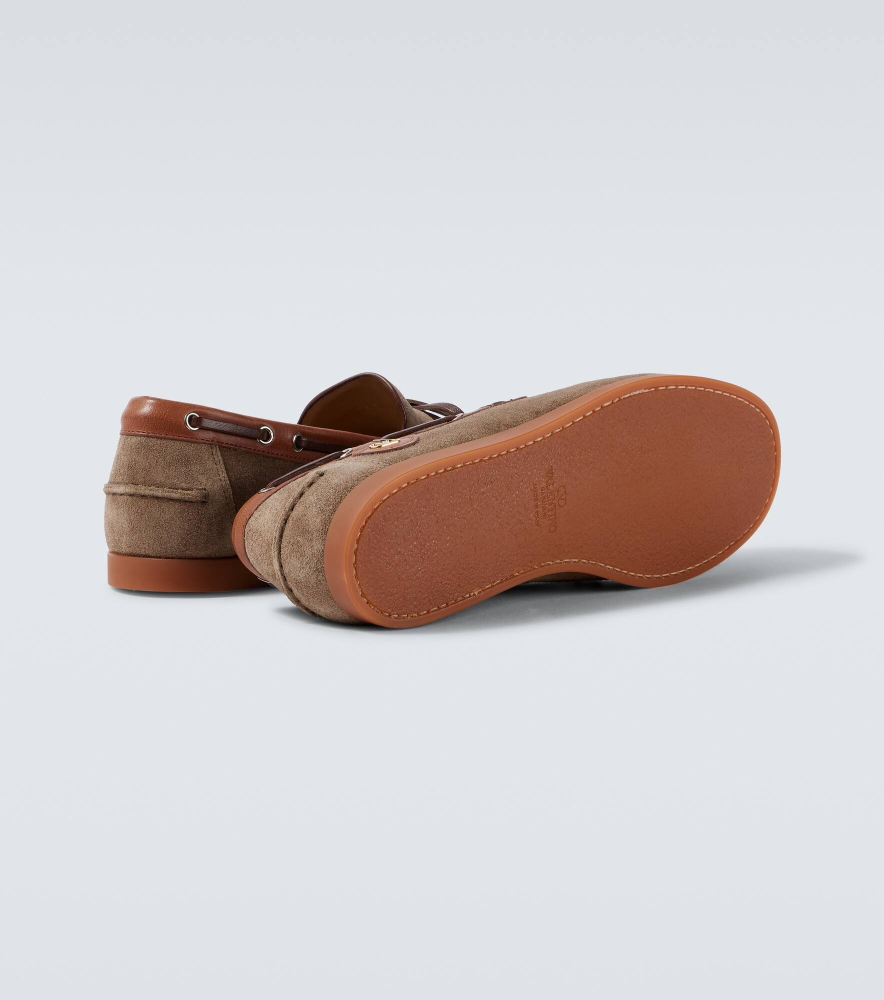 Palm Avenue suede boat shoes - 7