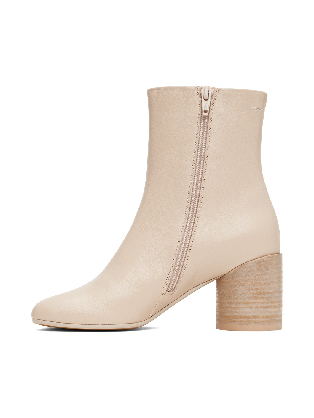 Beige Anatomic Ankle Boots - 3