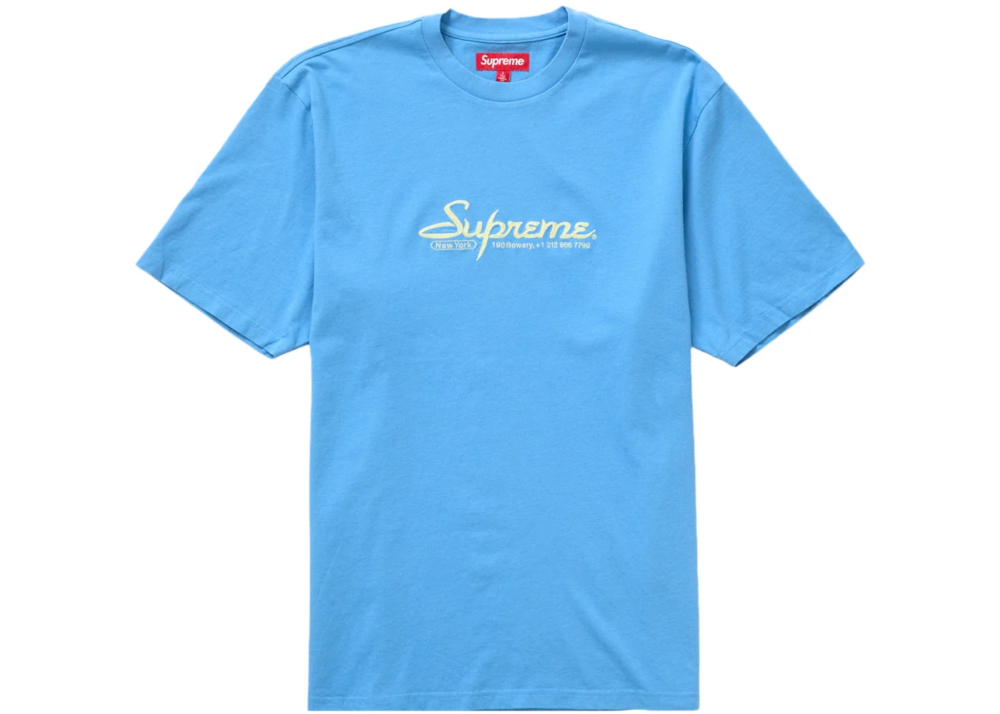 Supreme Contact S/S Top Dusty Blue - 1