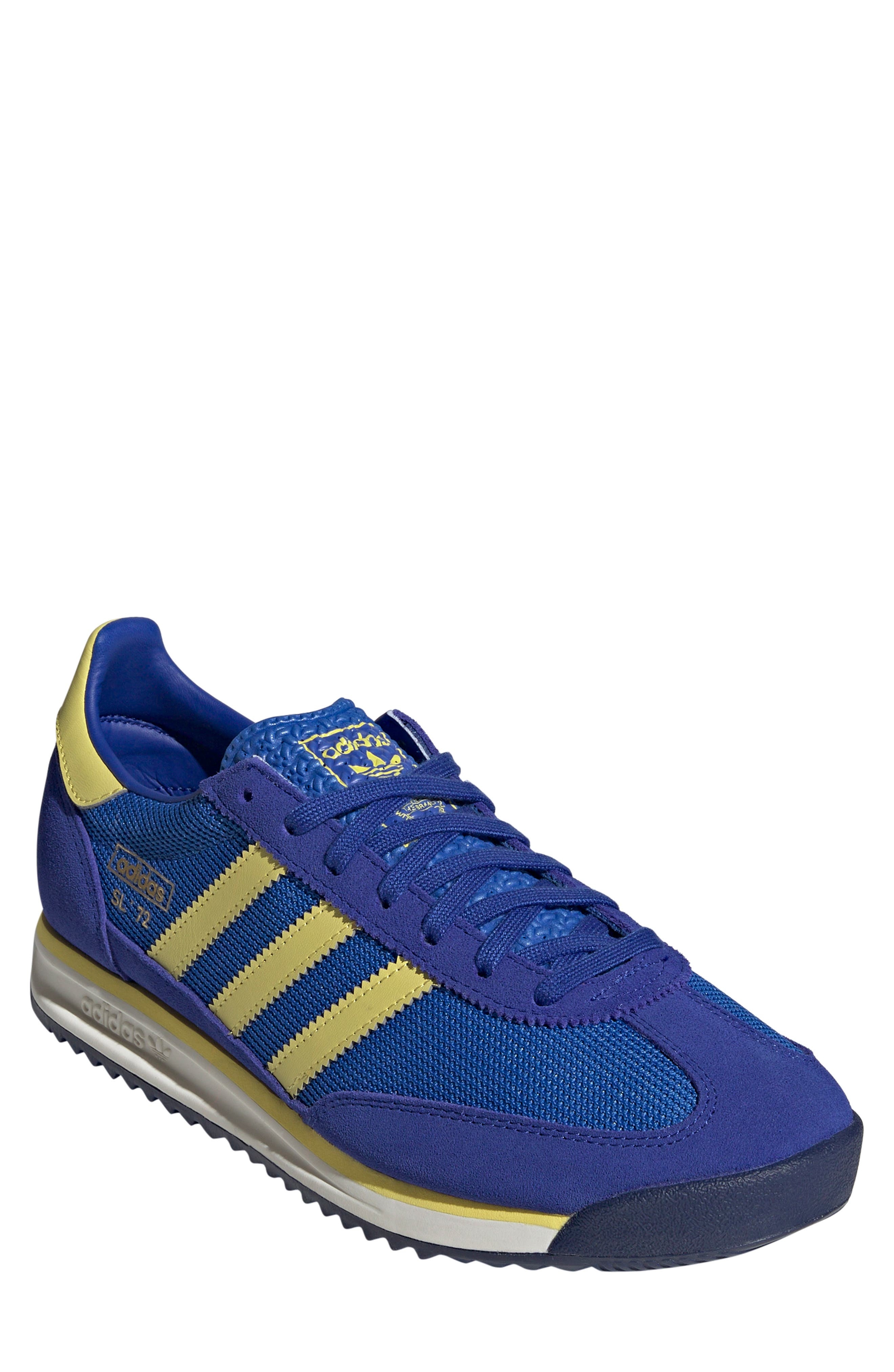 adidas Gender Inclusive SL 72 RS Sneaker in Lucid Blue/Pure Sulfur at Nordstrom - 1