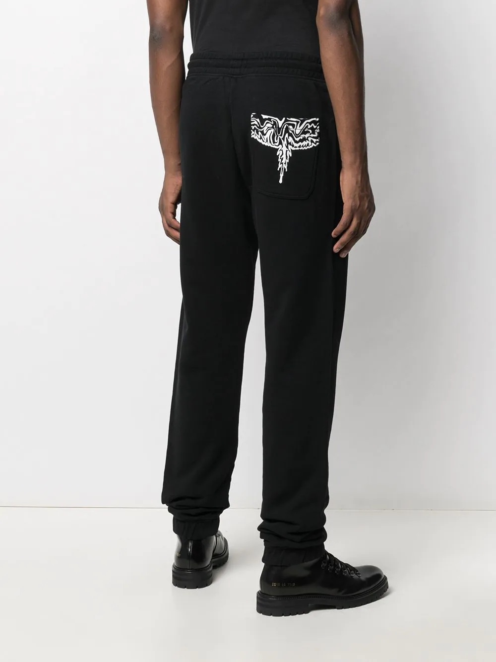 rear Psychedelic Wings track pants - 4