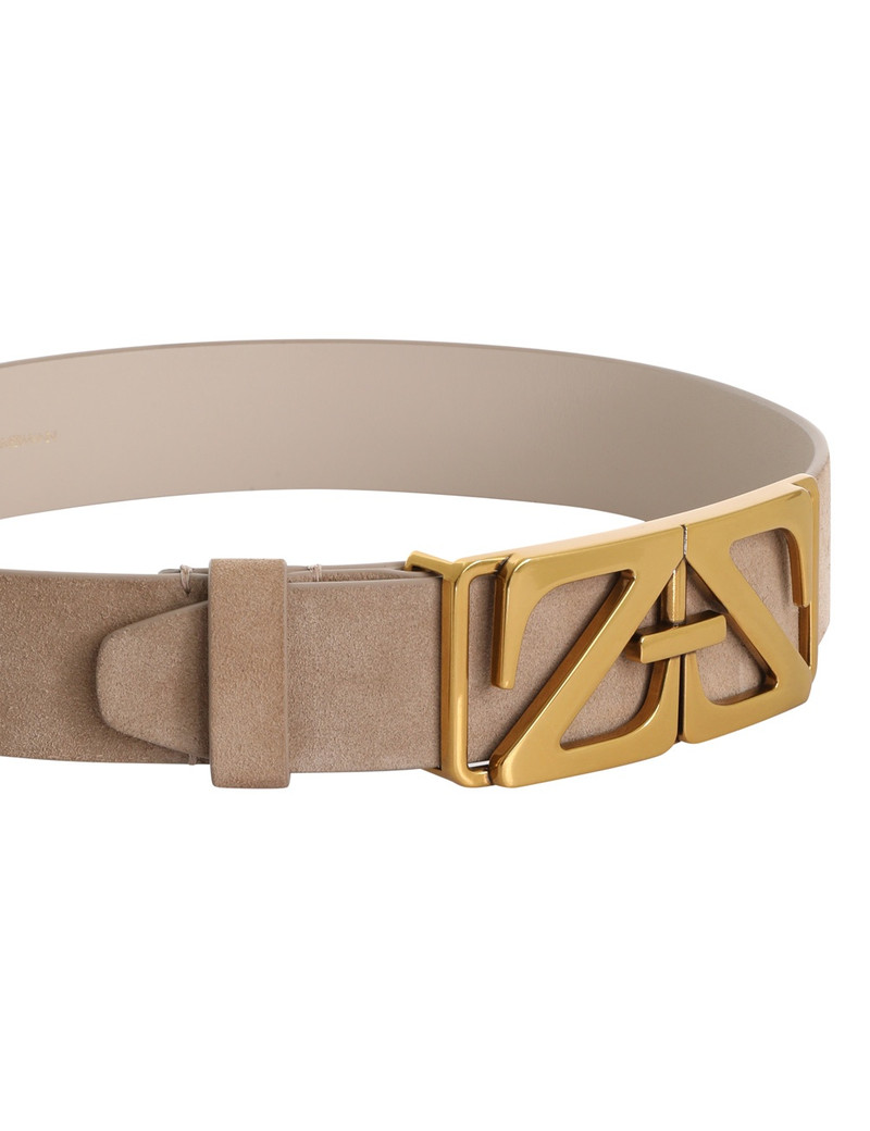 MONOGRAM SUEDE WAIST BELT 3