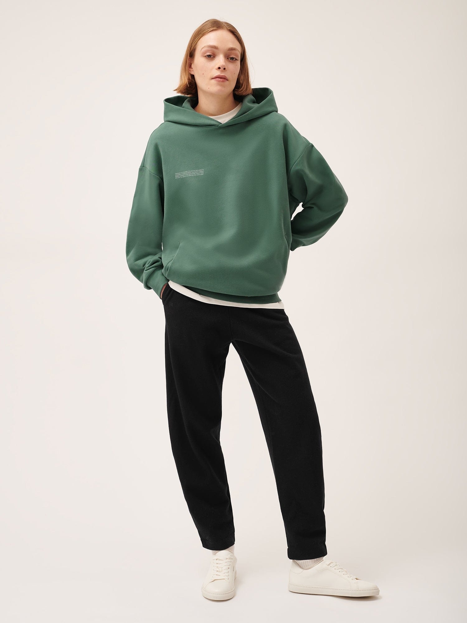 【関税込み】PANGAIA グリーン 365 フーディ PANGAIA Mens 365 Midweight Hoodie - Forest Green | REVERSIBLE