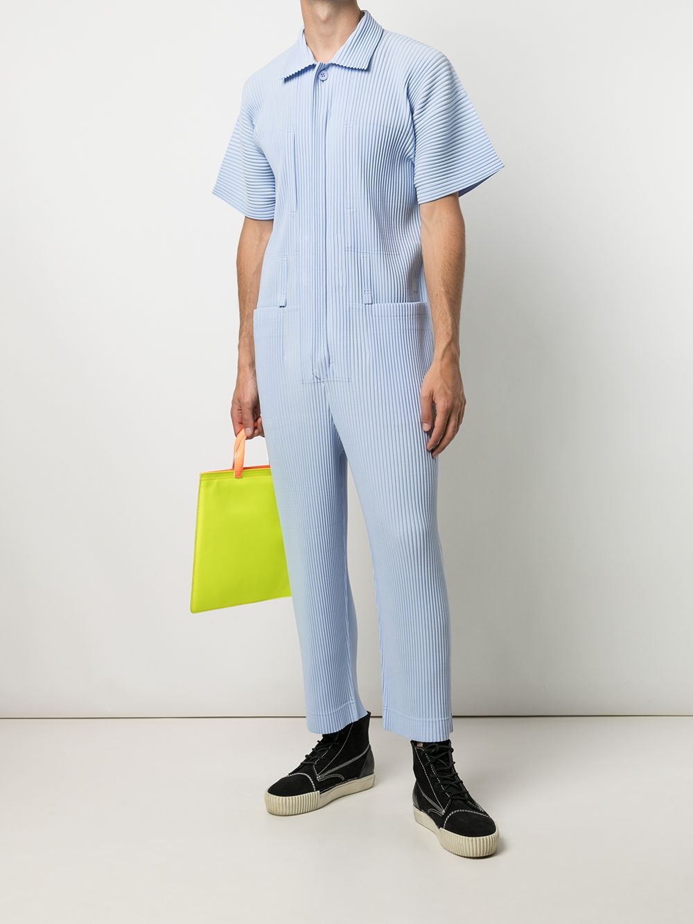 short-sleeve boiler suit - 2