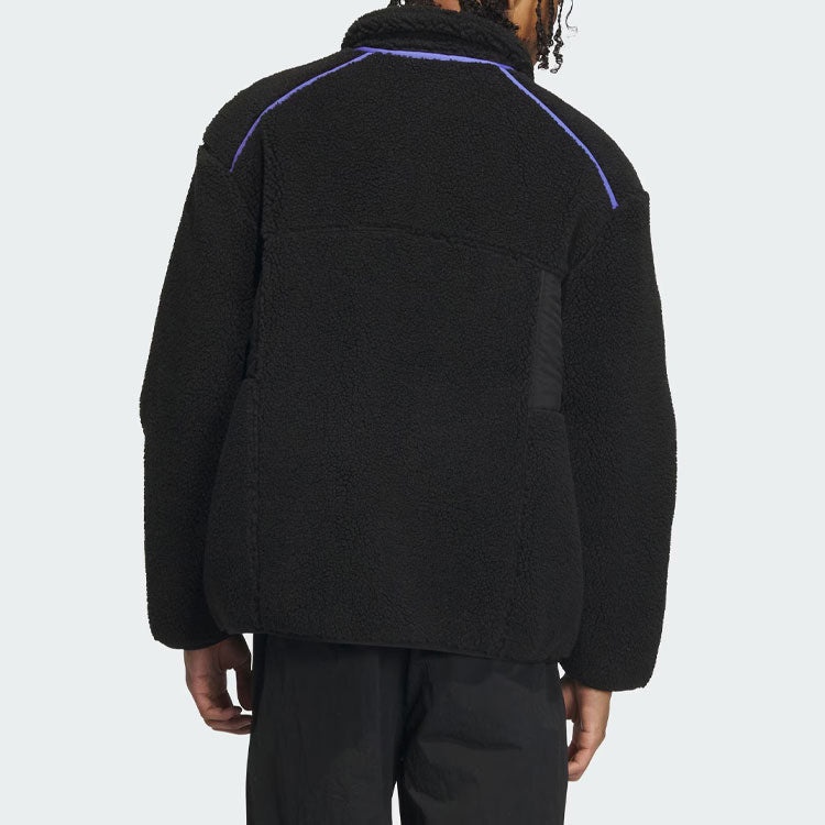 adidas Originals Sherpa Jackets 'Black' IN0993 - 3