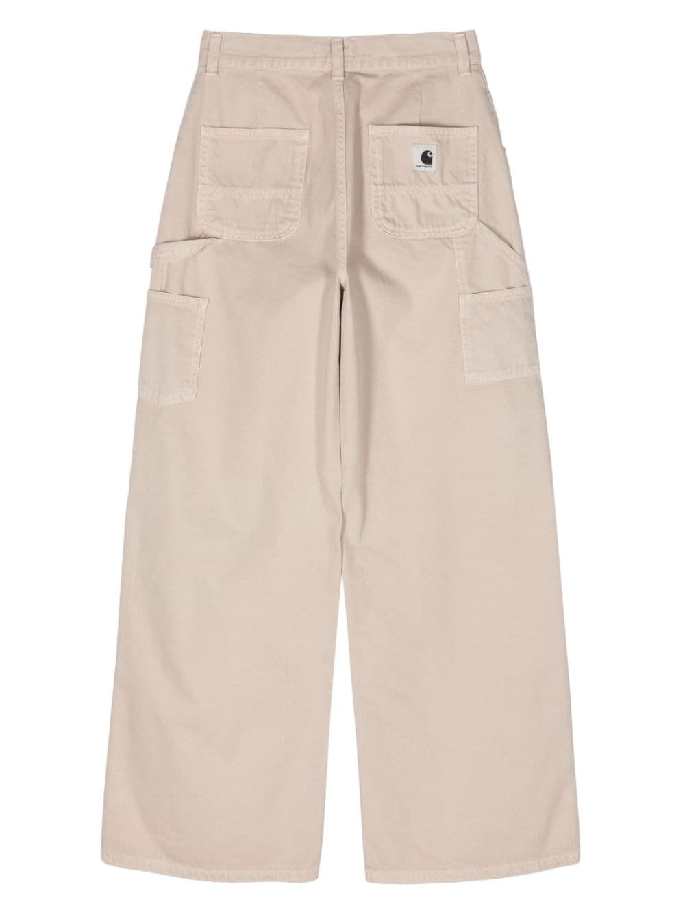 straight-leg cotton carpenter jeans - 2