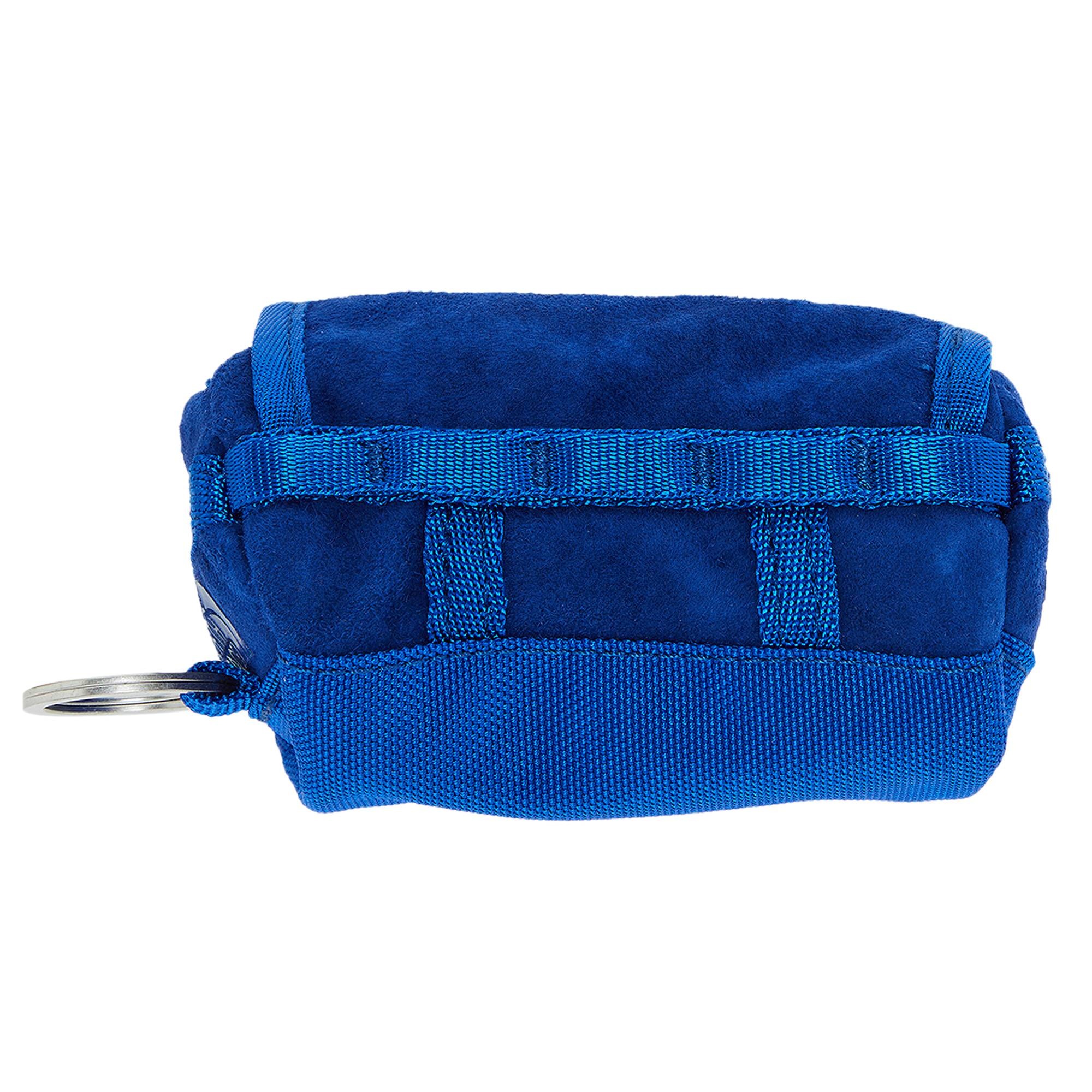 Supreme x The North Face Suede Base Camp Duffle Keychain 'Blue' - 2