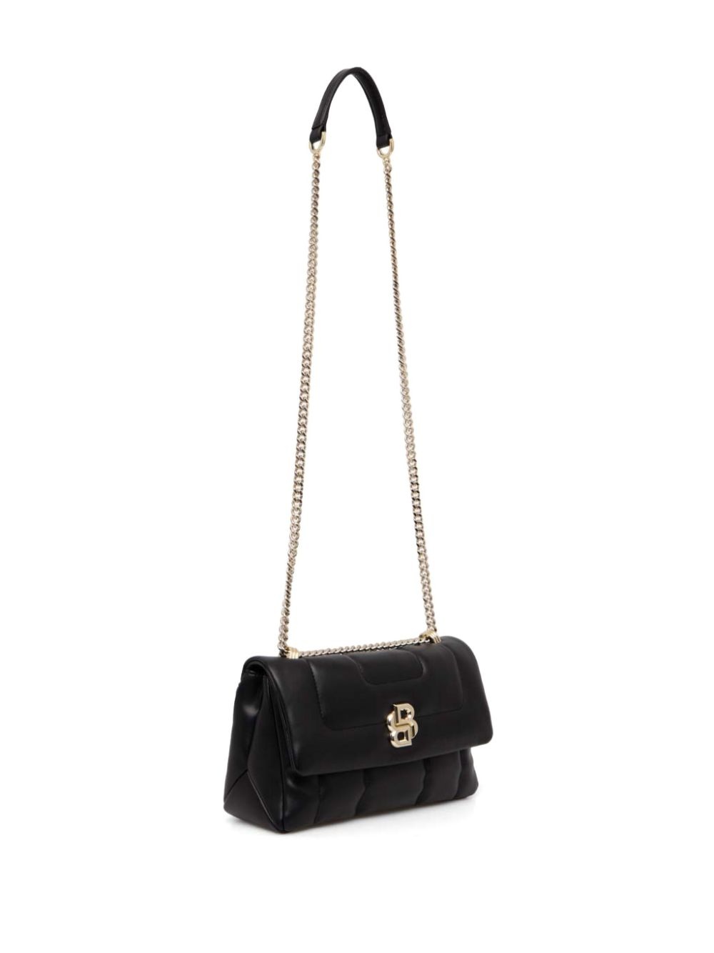 monogram plaque shoulder bag - 2