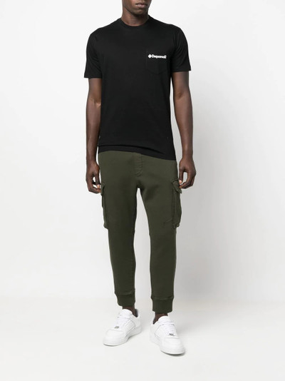 DSQUARED2 slip-on cargo-pocket track pants outlook