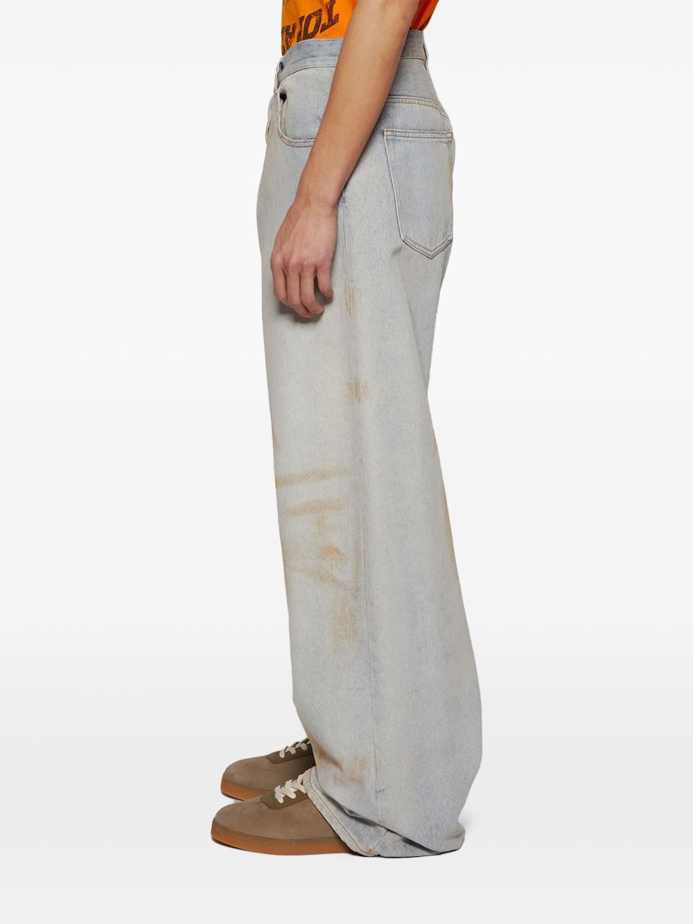 wide-leg jeans - 4
