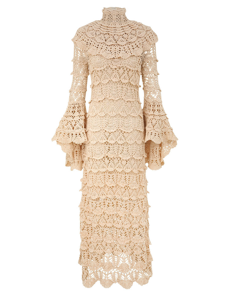 HYPNOTIC HAND CROCHET GOWN 1