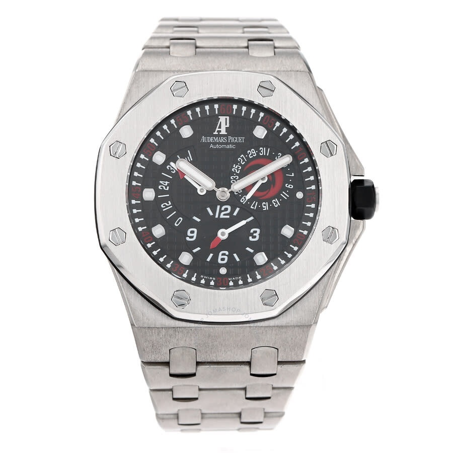 Pre-owned Audemars Piguet Royal Oak Offshore Black Dial Men's Watch 25995IP.OO.1000TI.01 - 2