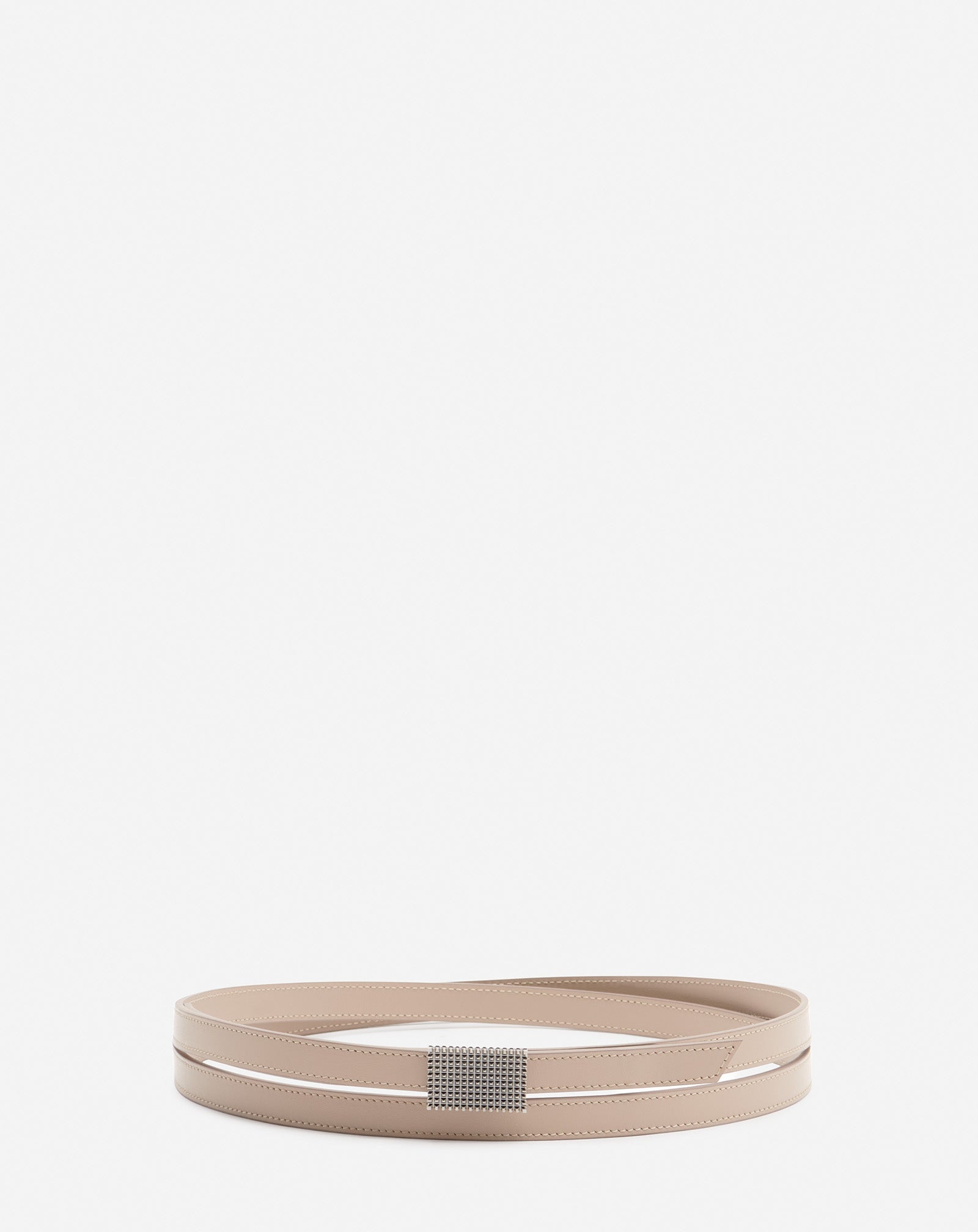 DOUBLE CONCERTO LEATHER BELT - 1