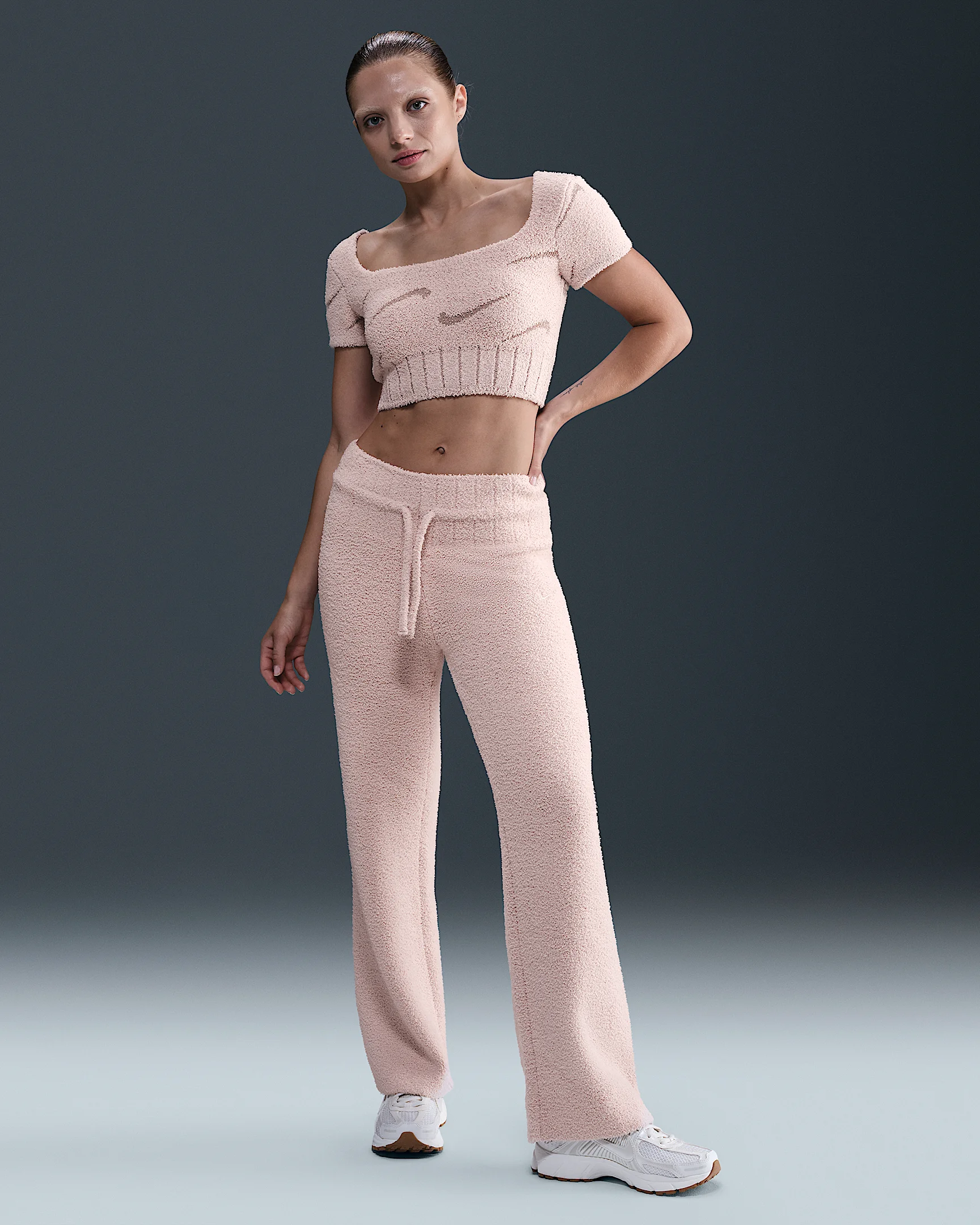 Nike Sportswear Phoenix Cozy Bouclé Women's Slim Knit Pants - 1